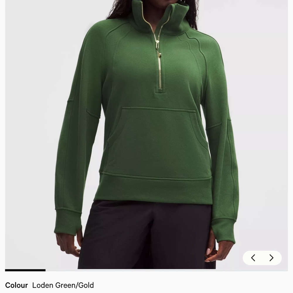 lululemon Scuba Oversized Funnel-Neck Half Zip
Long